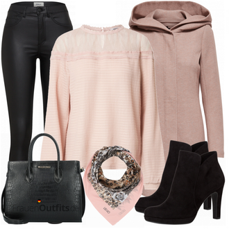 Elegante Outfits mit Schwarz/Weiß Hose Große Größe/Leggings Große Größe/Lederimitathose/Lederlegging/Leggings Lederoptik/Lederhose/Skinny Hose/Lack Legging Only "Elegantes Herbst Outfit"