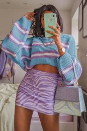 Mad Girls Lilac Sweater