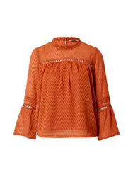 ONLY Bluse ''''ANNELENA'''' cognac / hellbraun