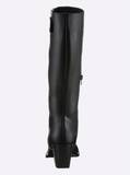 Overknee Stiefel aus Leder image