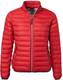 James and Nicholson Dames/dames licht donsjack (Rood/zilver)