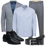 Business Outfits mit Blusen in großen Größen image