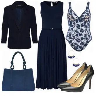 Party Outfits mit VERO MODA "blue mood"