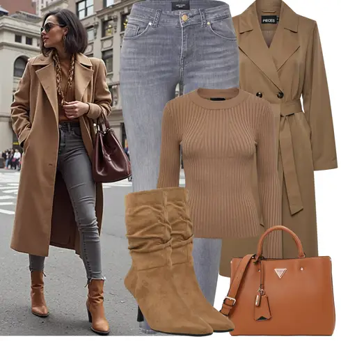 Comment poter Gris/Gris clair Jeans Thermiques/Jeans à Enfiler/Veste en Cuir pour Homme/Jean Taille Basse/Jean Taille Haute/Jeans Femme Longueur 7/8/Jean Taille Basse/Veste d'Hiver/Jean Coupe Slim/Jeans avec Fente/Bottine Cheville/Chaussures en Cuir/Jean Push-up VERO MODA avec Kaki/Gris/Marron/Beige Manteau/Manteau en Cachemire/Long manteau/Manteau Long/Manteau Mi-long/Trench Manteau/Women's Trenchcoats Pieces