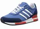 Blaue Sneaker