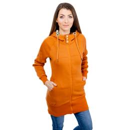 Women's Extended Sweatshirt - orange
