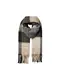 PIECES Schal ''''Norinne'''' braun / cognac / grau / schwarz