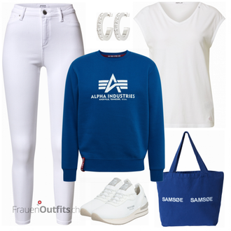 Outfit mit Alpha Industries "Sportliches Freizeitoutfit"