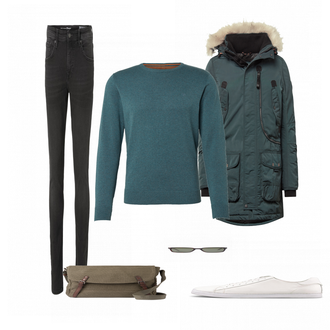 Outfit mit Weiß Sneaker Glücksstern "Tom Tailor SCHLICHTER"