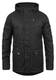 !Solid Bello Long Herren Winter Jacke Parka Mantel Lange Winterjacke gefüttert mit Kapuze, Größe:M, Farbe:Black (9000)