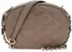 GUESS Schoudertas Tamsin Double Zip Crossbody Bag Dark Taupe Bruine