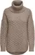 ONLY ONLTRUDY LIFE L/S LONG ROLLNECK KNT Dames Trui - Maat M