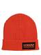 BOSS Casual Mütze ''''Arebo'''' rot / schwarz