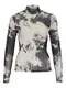 OBJECT Shirt ''''Grace'''' grau / schwarz