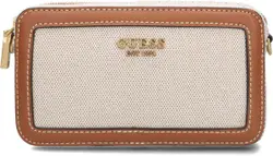 Guess Jovie Mini Crossbody Camera Bag Dames - Cognac