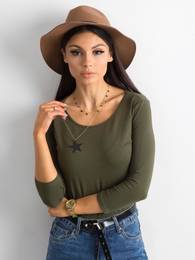 Dmsk halenka Fashionhunters Khaki