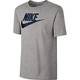 Nike Herren Sportswear Icon Futura Kurzarm T-Shirt, Charcoal Heather/(Black), L