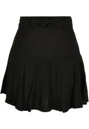 Women's viscose miniskirt black