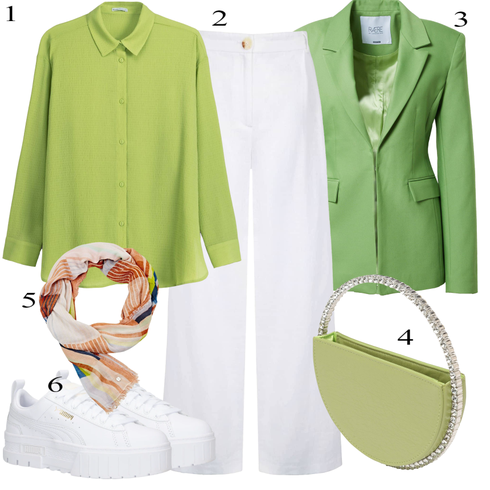 Comment poter Vert/Couleurs Néon/Vert clair/Turquoise Chemise Chemisier/Chemisier Business/Chemisier à Manches Longues/Chemisier Oversize/Chemisier-tunique/Chemisier à Bouton/Chemisier à Enfiler/Chemisier Long/Chemise Casual/Chemise Colorée/Chemise Business/Chemise sans Repassage bershka avec Vert/Couleurs Néon/Turquoise/Vert clair Costume Veste de Blazer/Blazer Chemisier/Blazer Boyfriend/Veste en cuir pour hommes/Blazer Élégant/Blazer Long/Veste en Cuir pour Homme/Smoking Blazer rÆre by lorena rae