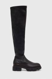 Elegantni kornji enski, rna barva, CPH544 vitello/vegan stretch