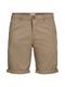 JACK & JONES Shorts 'Bowie' dunkelbeige