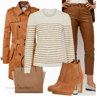 Winter Outfits met oranje ESPRIT "Modieuze winterlook"